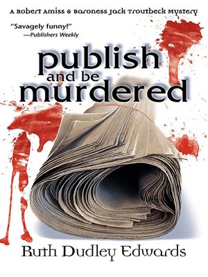 cover image of Publish and be Murdered